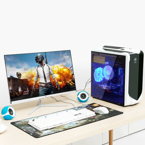 高性能四核獨顯組裝電腦主機 暢享游戲與辦公的完美結合